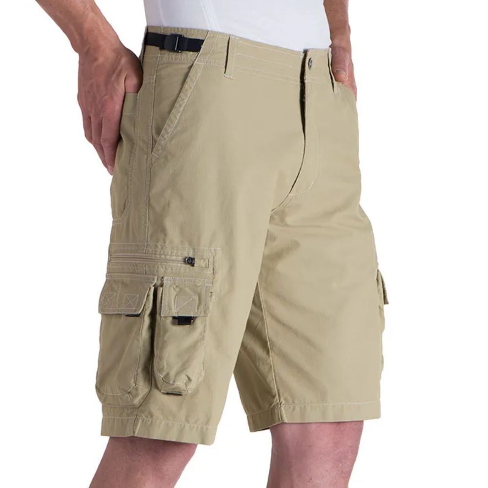 Kuhl Cargo Shorts Mens Size M Olive Kuhldry Hiking Outdoor Cargo Shorts